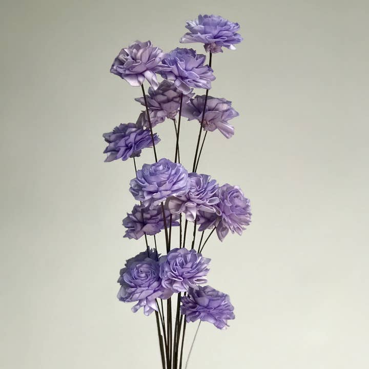 Wilco Home - Wholesale Artificial flowers - 15-Stem Handmade Sola Marigold Drop-In Bouquet12