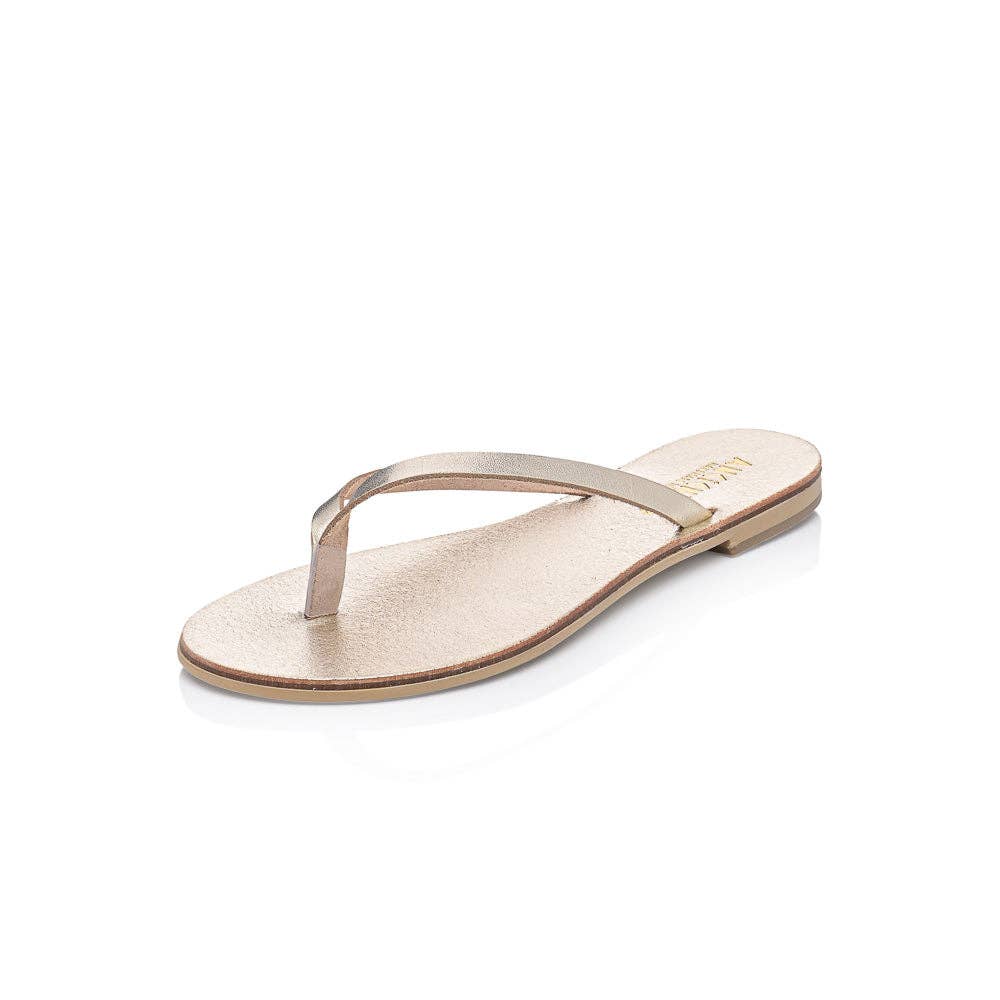 Ancientoo – wholesale Sandaler - Dam – Achelois handgjorda läder Flip Flop Sandal för kvinnor10