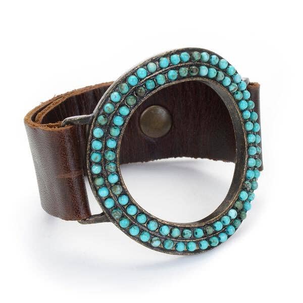 Rebel Designs Accessories – Pulseira de missangas por atacado – Pulseira de cercadura de círculo aberto1