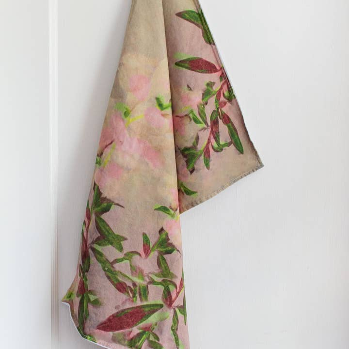 Gather Goods Co - Cards, Coasters, Tea Towels, Art, Mugs - Wholesale Tea Towel - Snapdragon Art Dish Towel