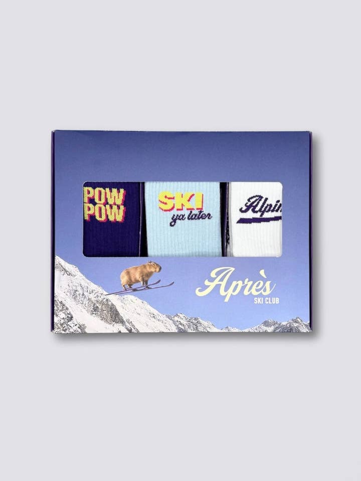 3-PACK – POW POW, SKI YA LATER, ALPINE voor wholesale door No Bad Days Club