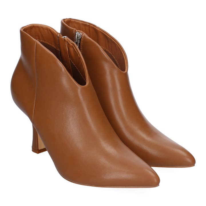 Comfortabele en Elegante Dames Enkellaarsjes met Hak voor wholesale door Brideluxe Mayorista