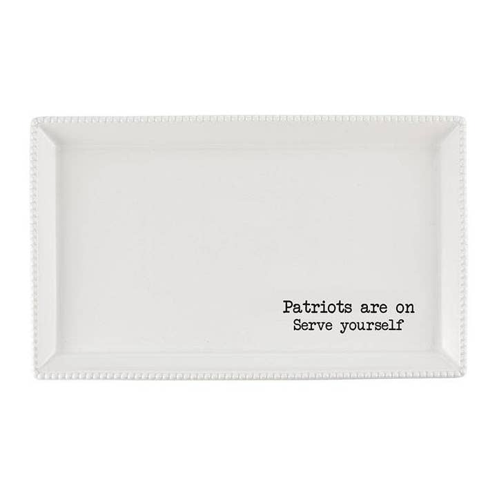 Serving Platter - Patriots for wholesale by Angle