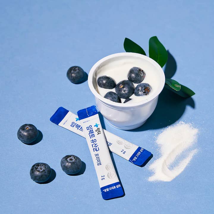 IV2 - Wholesale Oral Supplement/Vitamin - Impact Probiotics Premium - Blueberry 1 Box (30 Pack)4