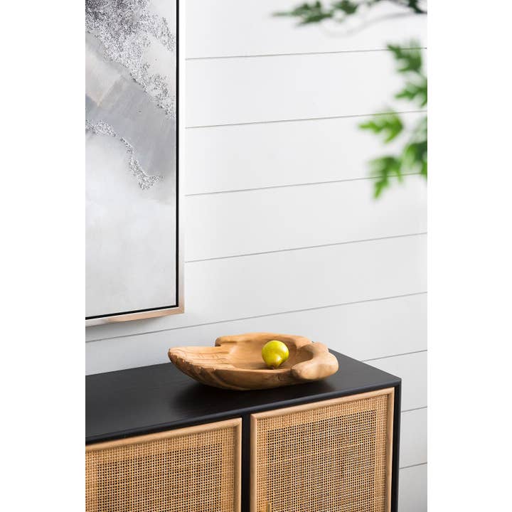 A&B Home Group Inc. - Vendita all'ingrosso Ciotole/Piatti decorativi - Ciotola in Teak, Fatta a Mano4