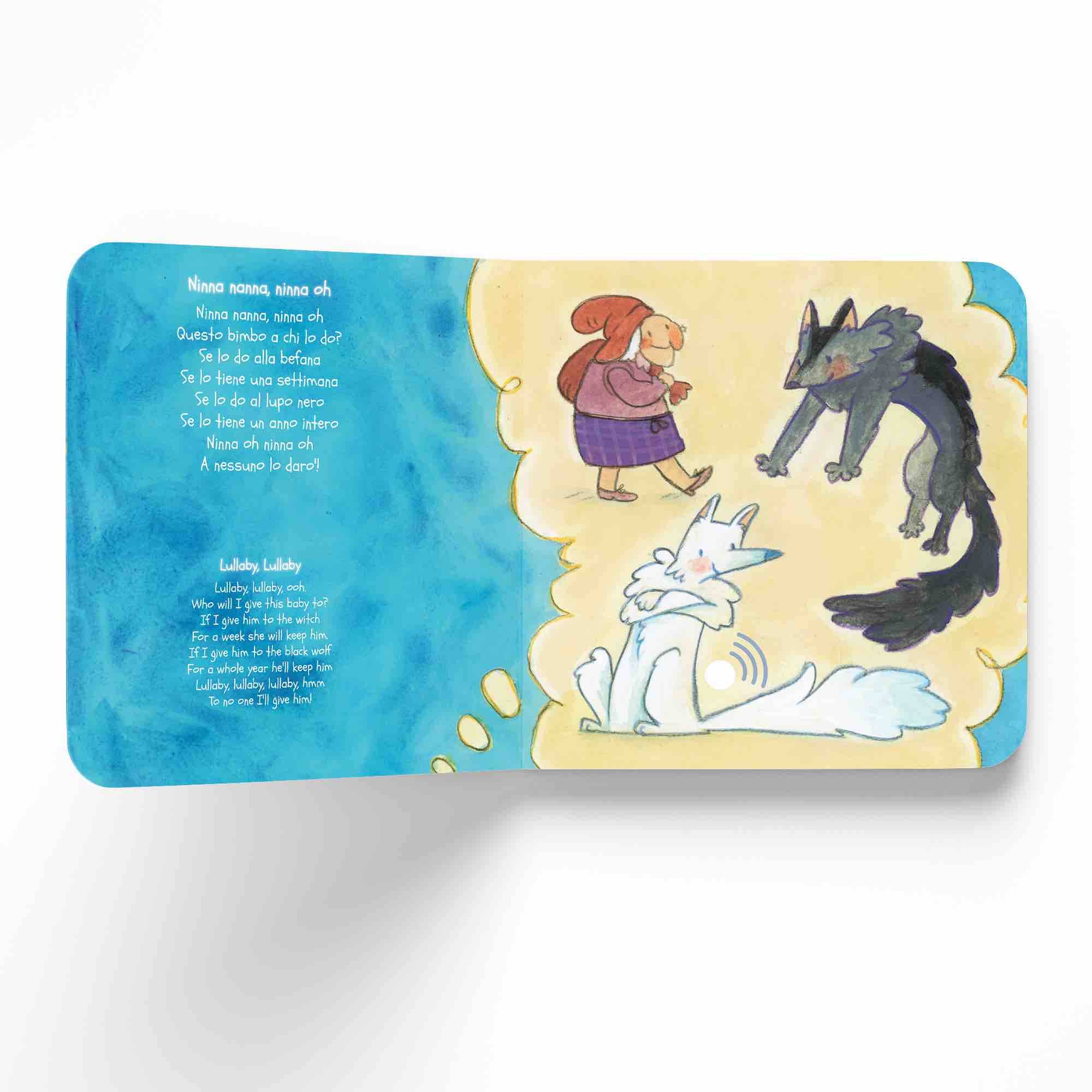 Lufi & Friends - Wholesale Baby & Toddler Book (0-2) - My first Italian book that sings lullabies1