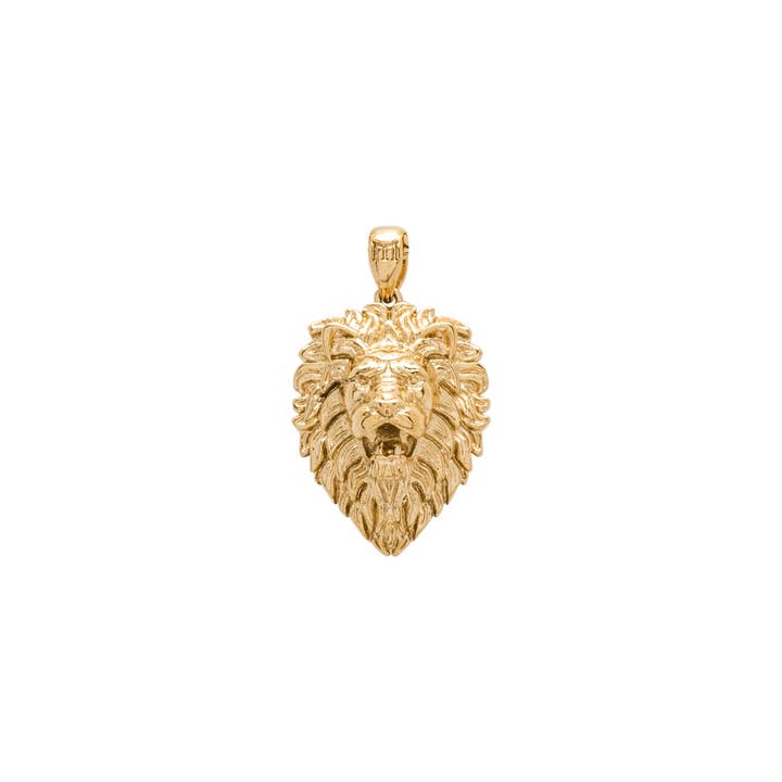 Lion Pendant - Gold for wholesale by Marcozo
