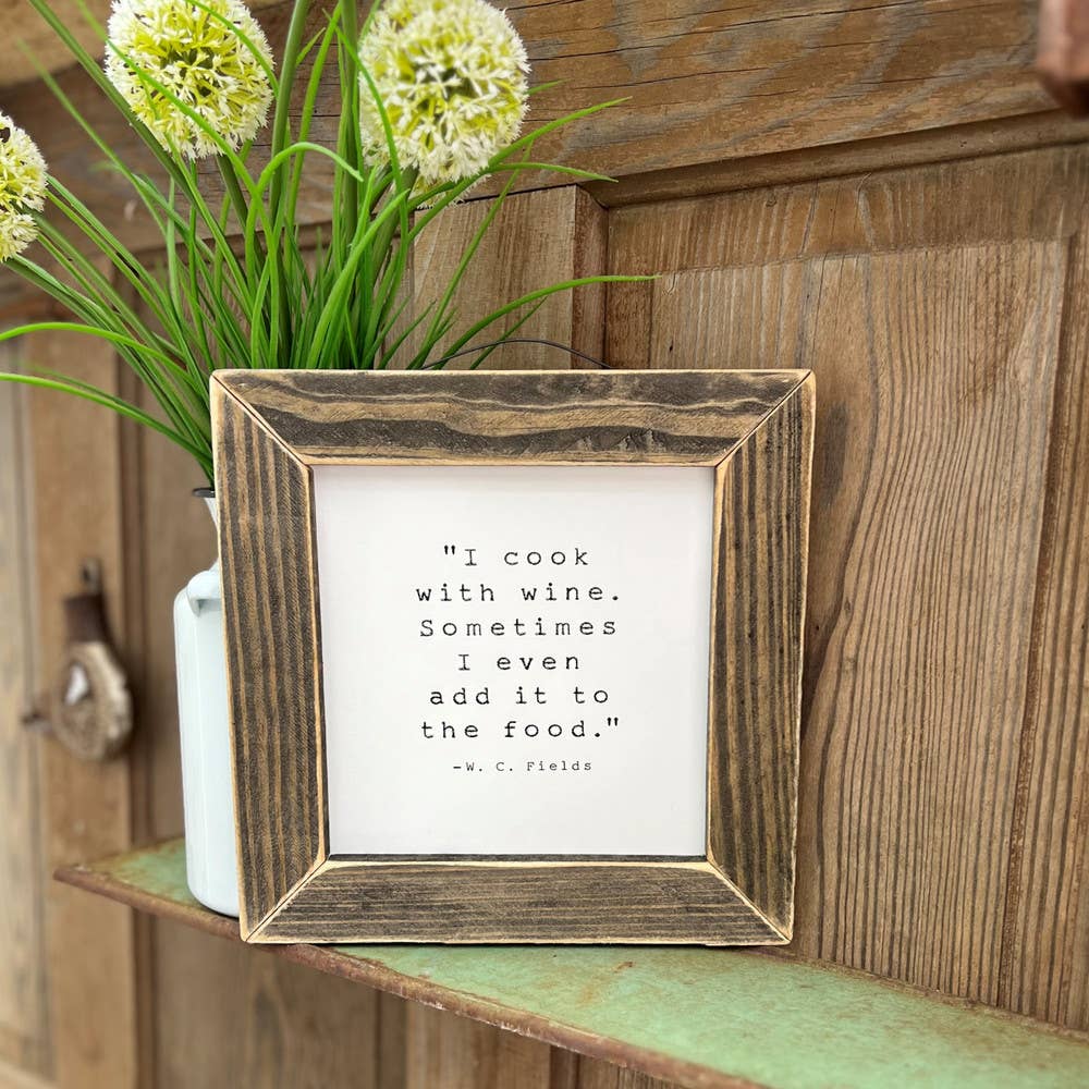 JanMichaels Art & Home – Engroshandel Vægskilt – SB1403A Madlavning med vin2