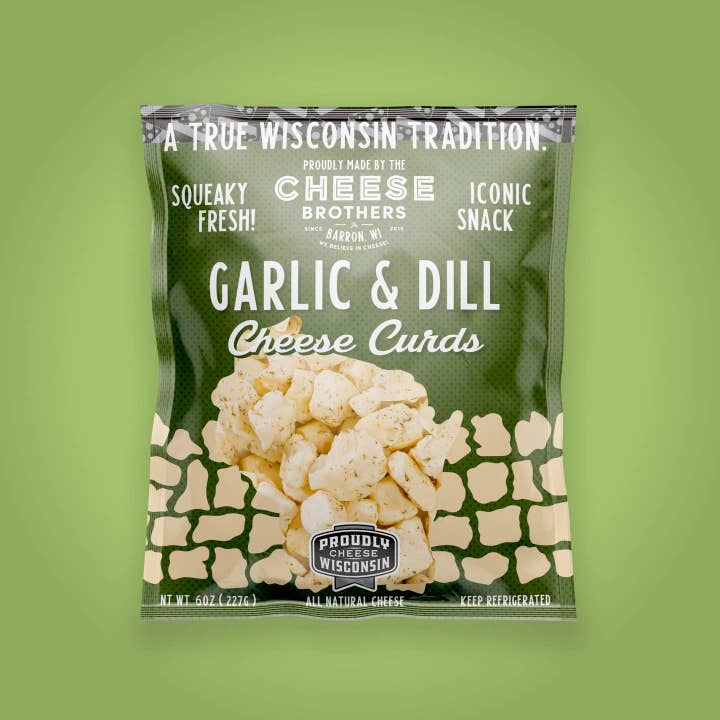 Cheese Brothers - Wholesale Cheese - Garlic and Dill Cheese Curds *Ships Fresh Daily*
