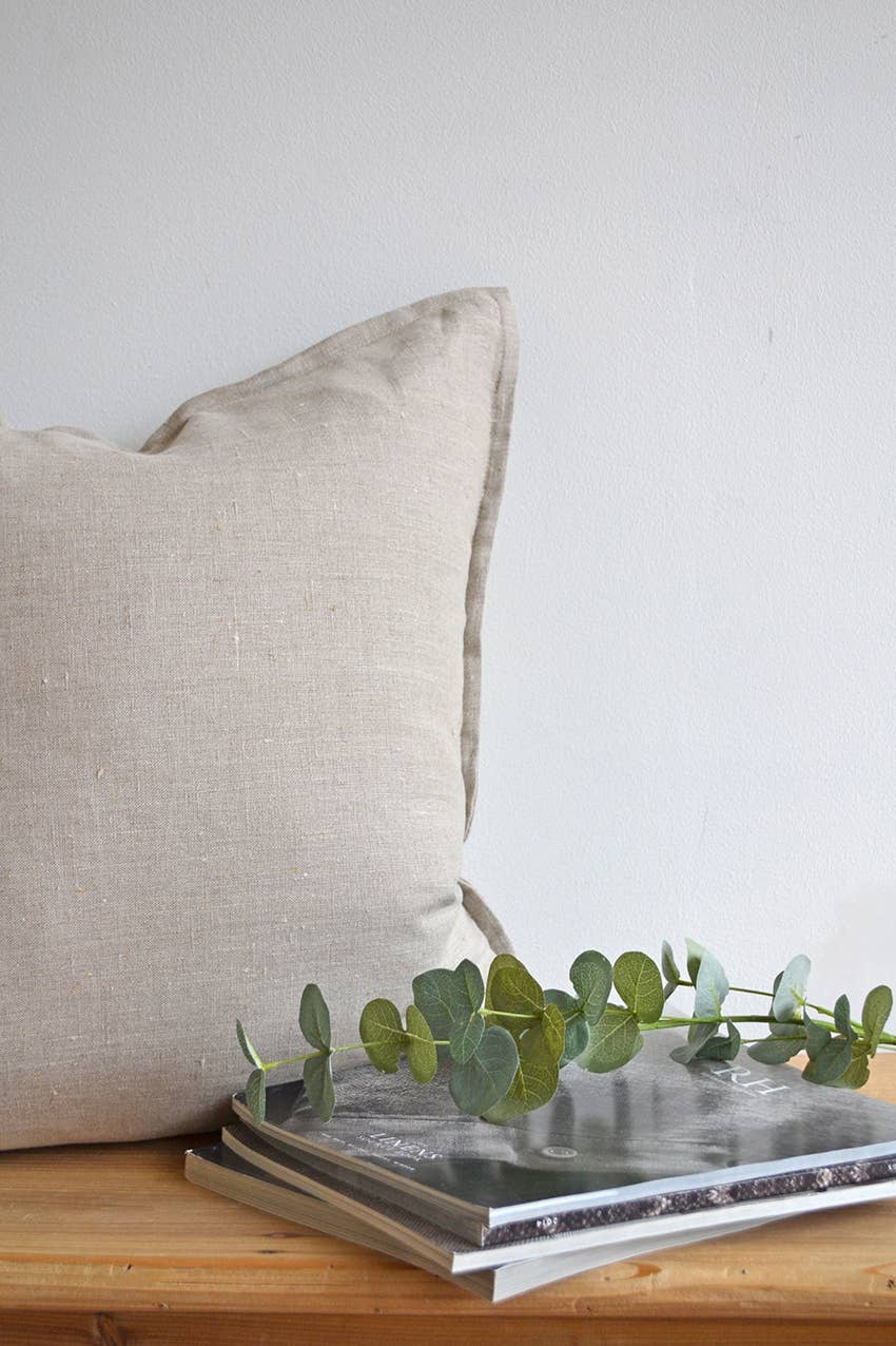 Linen Way Inc. - Wholesale Throw Pillow Cover - Katrina Linen Pillow Cover - Available in 7 Colors3