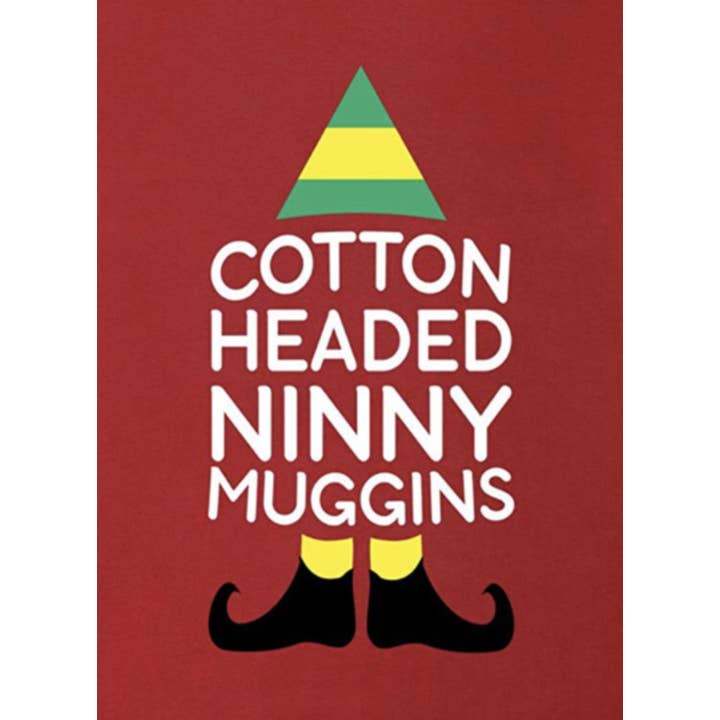 Ninny Muggins Elf T-shirt met katoenen kop voor wholesale door Peach Closet