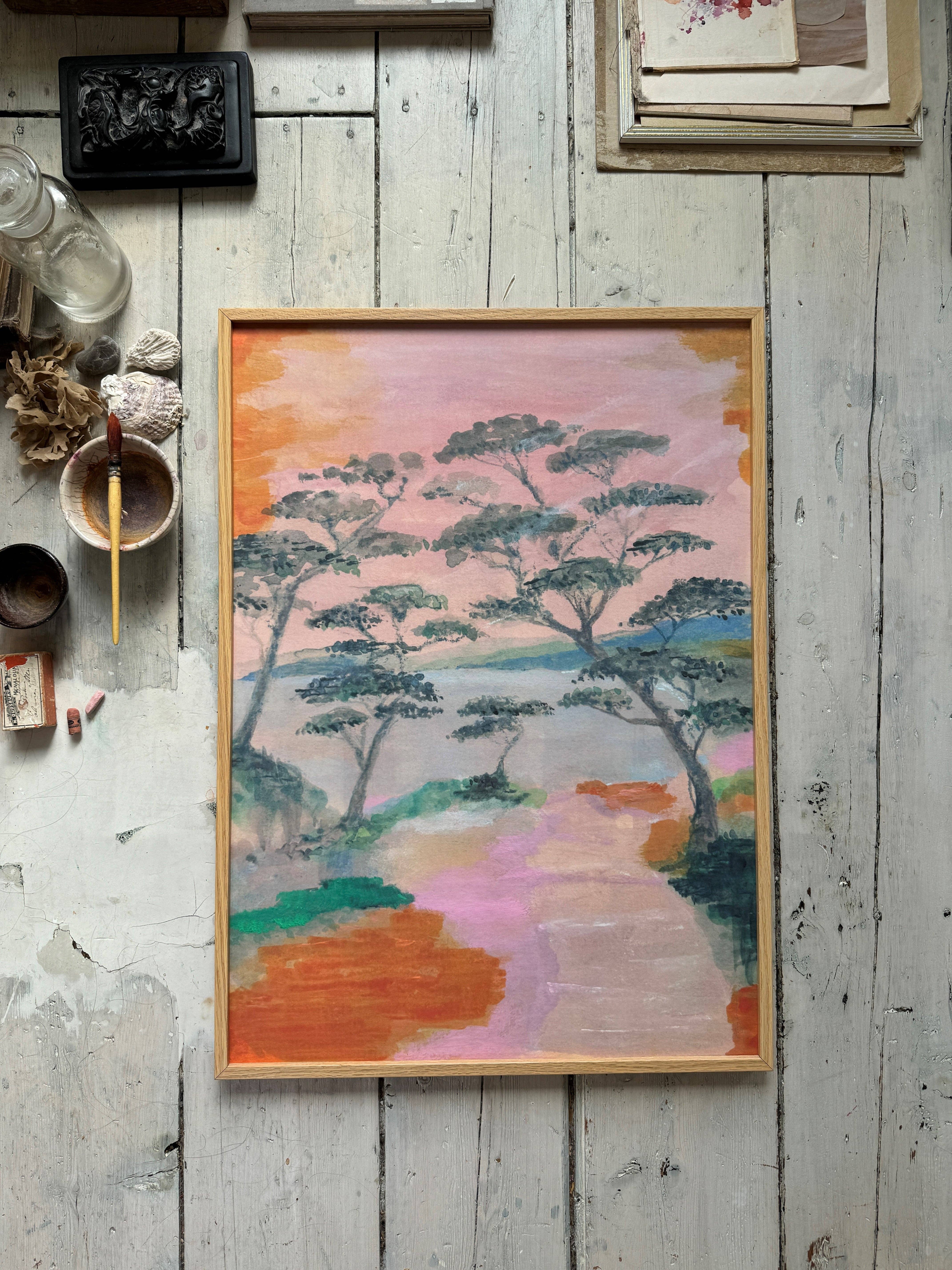 tinystories - Wholesale Art Print - Art Print "Sur La Côte Française"1