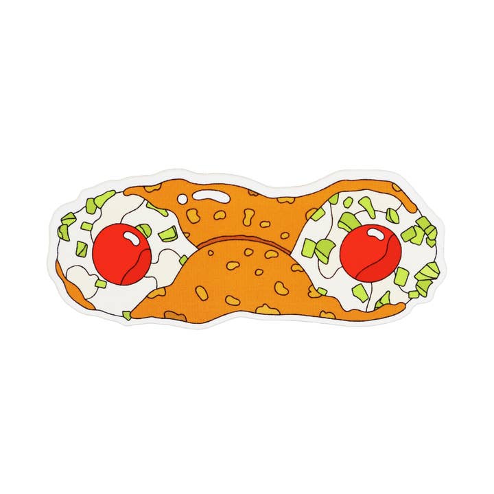 Cannoli klistermærke for engroshandel hos Marianna Fierro Shop