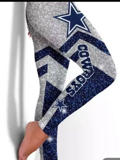 SJ NOLA LLC - Wholesale Fashion Leggings - Women's - Cowboys Leggings 102023