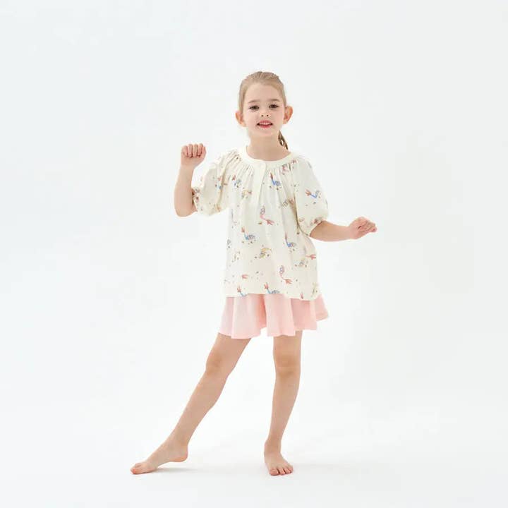 Super Soft TENCEL™ Lyocell Loungewear Short Set- Mermaid for wholesale by Little Plant