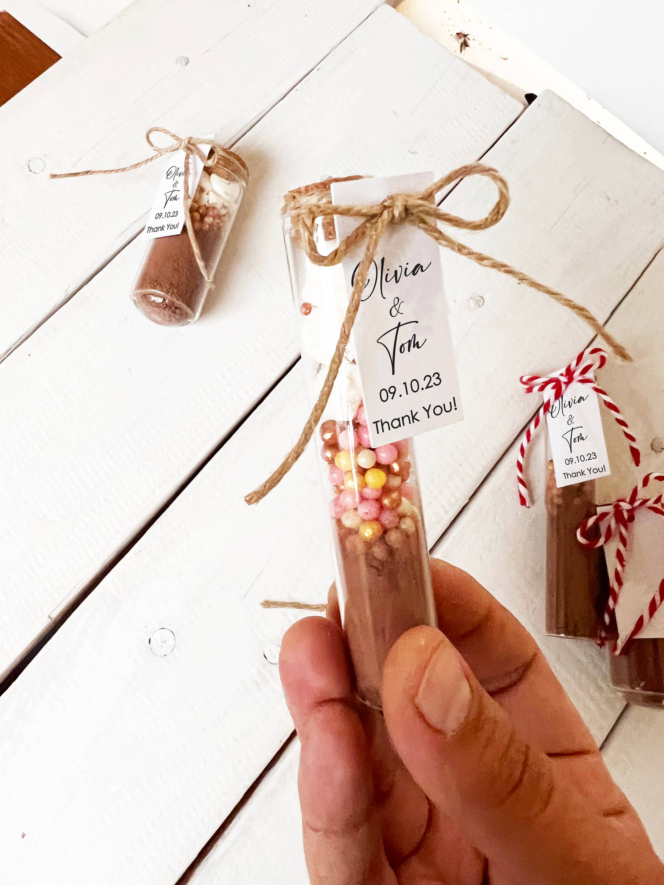 PureValent - Wholesale Hot Cocoa Mix/Kit - Personalized Hot Chocolate Set with Sprinkles & Marshmallow4