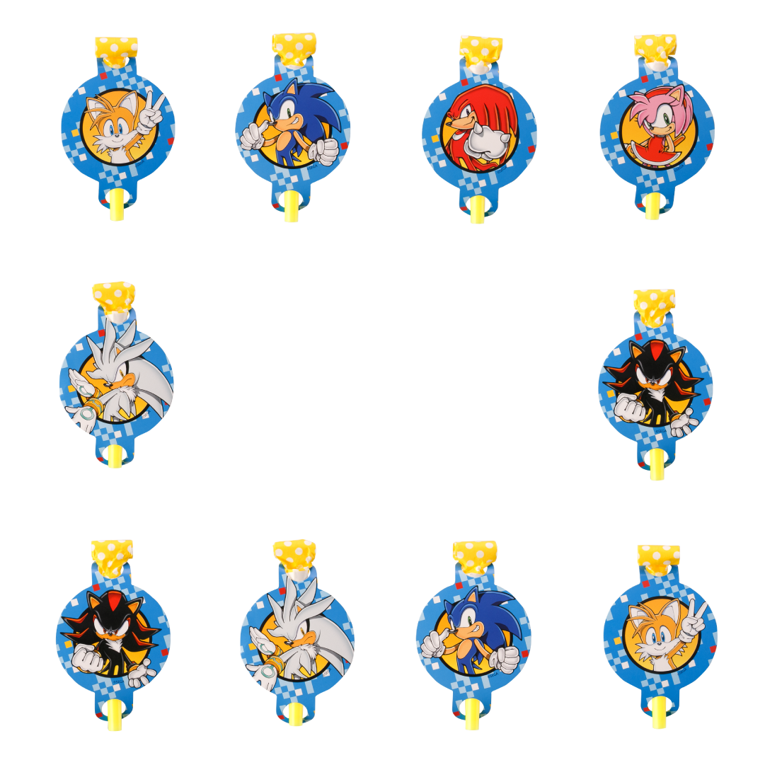 Mighty Mojo Toys - Wholesale Party Favor - Sonic The Hedgehog Birthday Party Kit1