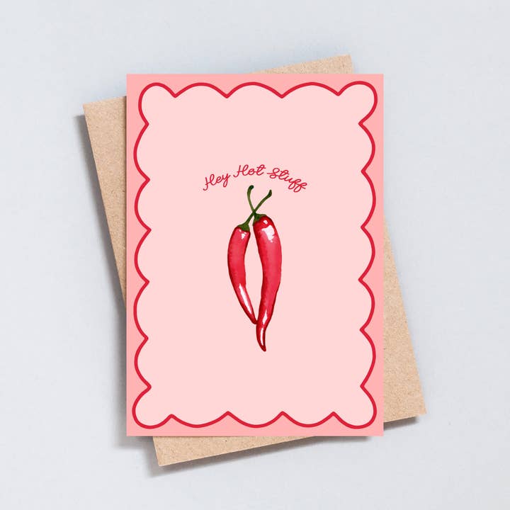 Tarjeta de felicitación picante – Tarjeta divertida de San Valentín para venta al por mayor de The Type Club