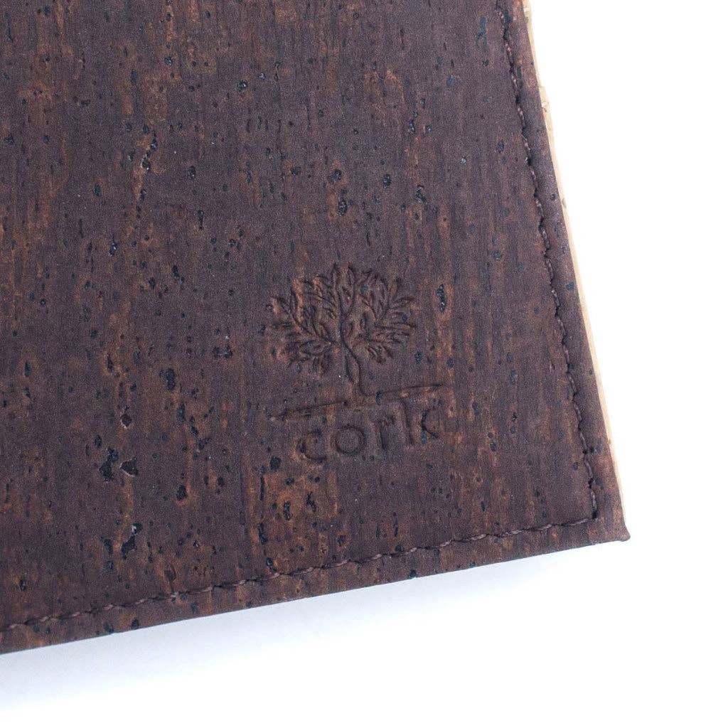 Meninas Bonitas Cork – wholesale Wallet - Men’s – Brown Cork Men's Wallet with Box Packaging BAG-22546