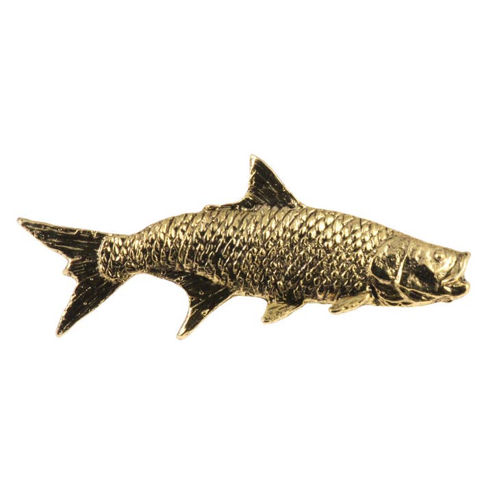 Creative Pewter Designs – Großhandel Anstecker/Button – Tarpon Fisch Zinn Anstecknadel oder Magnet S0414