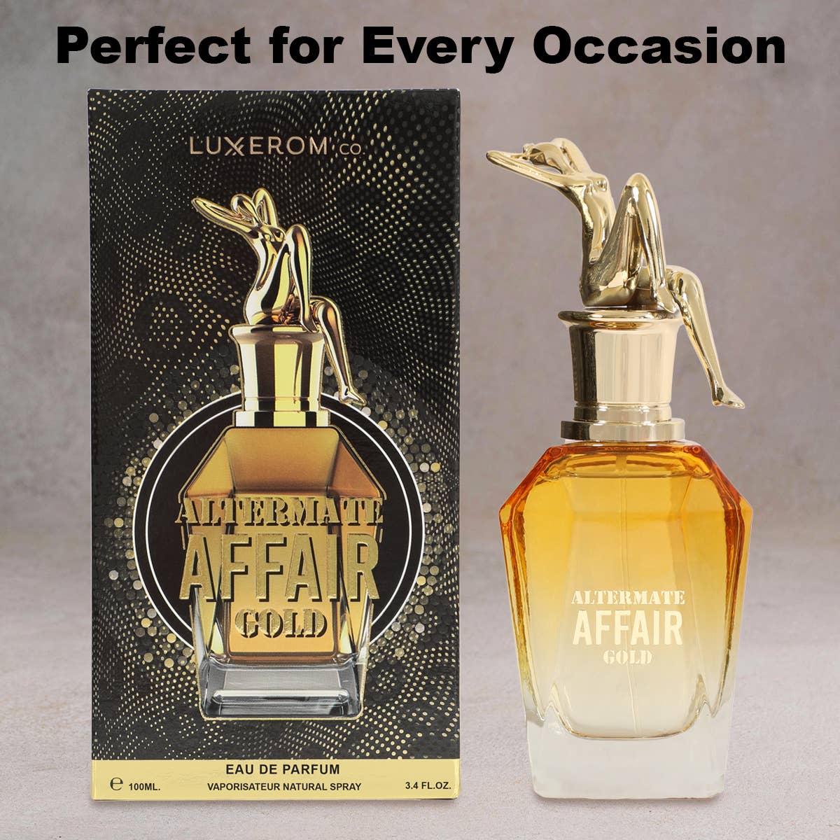 MYS Wholesale Inc - Wholesale Perfume/Eau de Toilette - Altermate Affair Gold Perfume for Women 100ml3