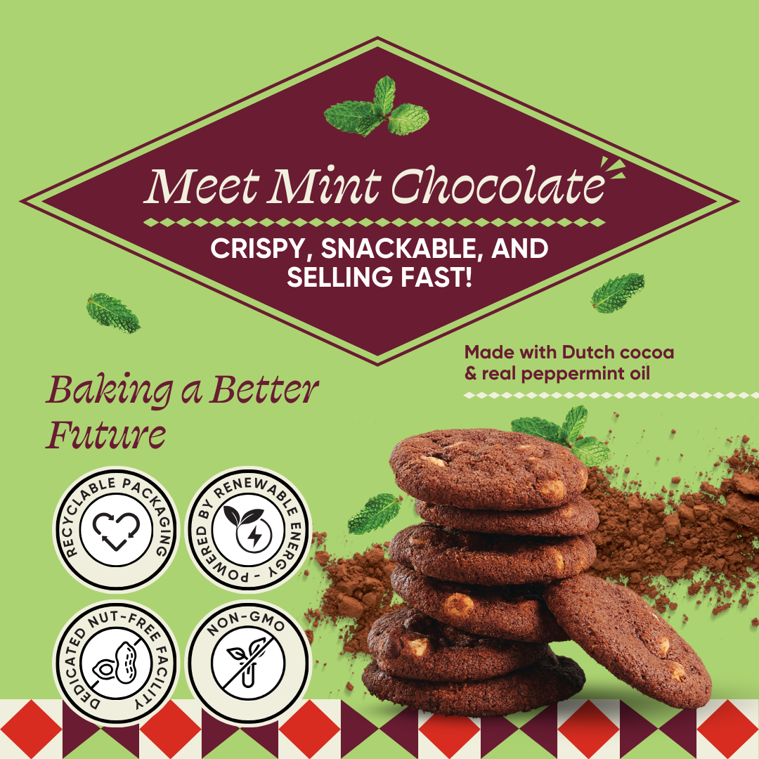 Fancypants Baking Co. - Wholesale Cookie - Mint Chocolate Cookies | Premium Snacks | 12 pack | 5oz4