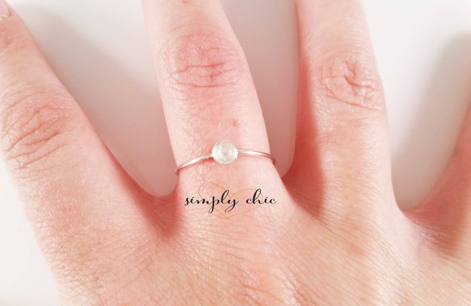 Simply Chic Jewelry - Wholesale Single Stone/Solitaire Ring - Moonstone Gemstone Ring3