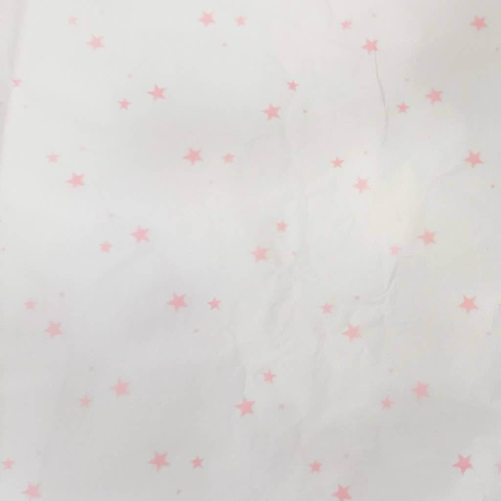 ByHome - Wholesale Tissue Paper - 28" x 20" Pink Shooting Stars Wrapping Tissue Paper Sheets2