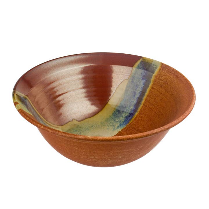 Serving Bowl - Aztec Sunrise for wholesale by Sunset Canyon Pottery