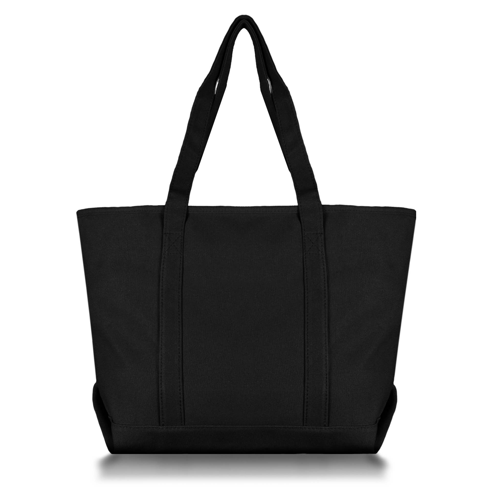 Dalix – Großhandel Tragetasche – Damen – Dalix 23" Deluxe 24 oz. Baumwoll-Canvas-Tragetasche mit Reißverschluss14