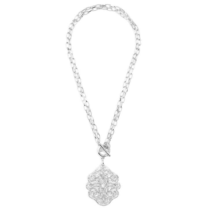 ZENZII Jewelry - Wholesale Pendant/Charm Necklace - Regal Resin Acrylic Pendant Necklace21