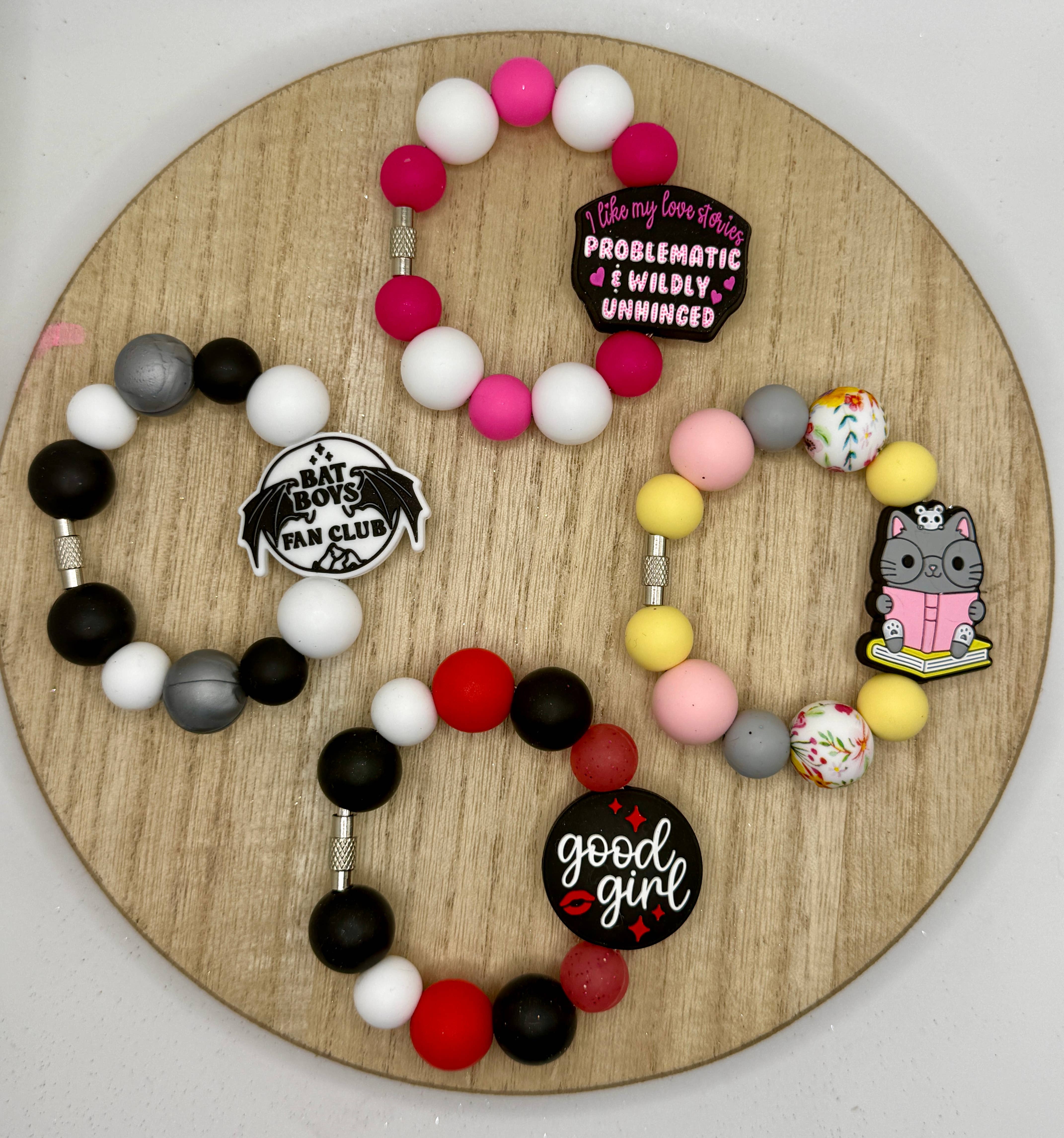 Crafting Cleveland - Wholesale Drink Topper - Bookish Cup Charms | Cup Charm | Smut | Cute | Charms2