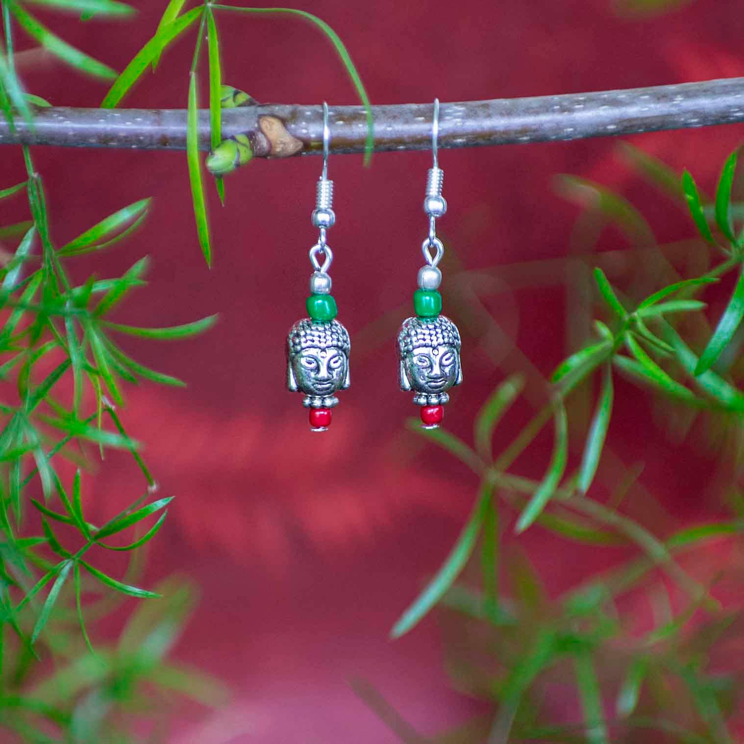 Siesta - Wholesale Dangle Earrings - Nepalese Buddha Earrings