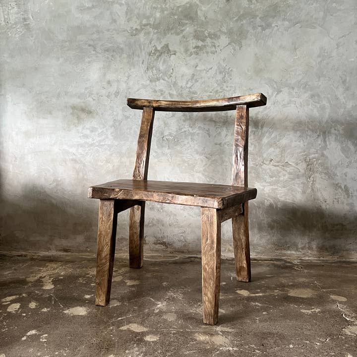 Office Objets – wholesale Chair – Large chair or armchair in antique teak H84 L6025