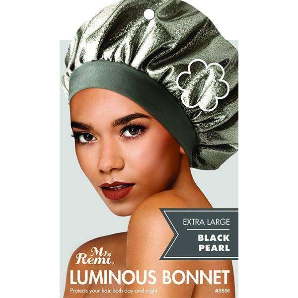 Ms. Remi Luminous Bonnet XL Black for wholesale by Annie International, Inc.