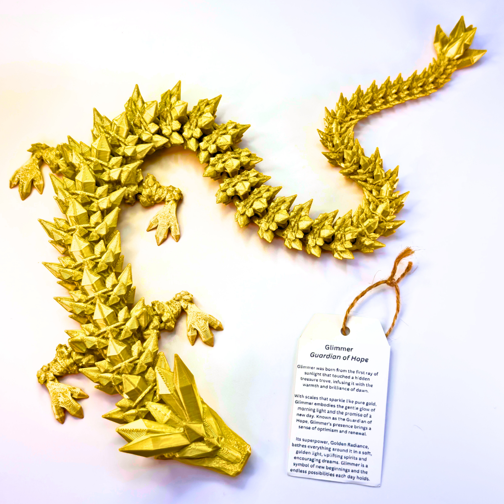 Dragon Fidgets - Wholesale Fidget Toy - Kids - 17IN Crystal Dragon and 6IN Egg Fidget Toy, Decor10