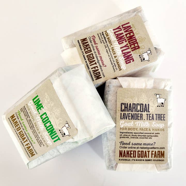 Naked Goat Farm Ltd. - Wholesale Bar Soap - Soap Gift Wrap2