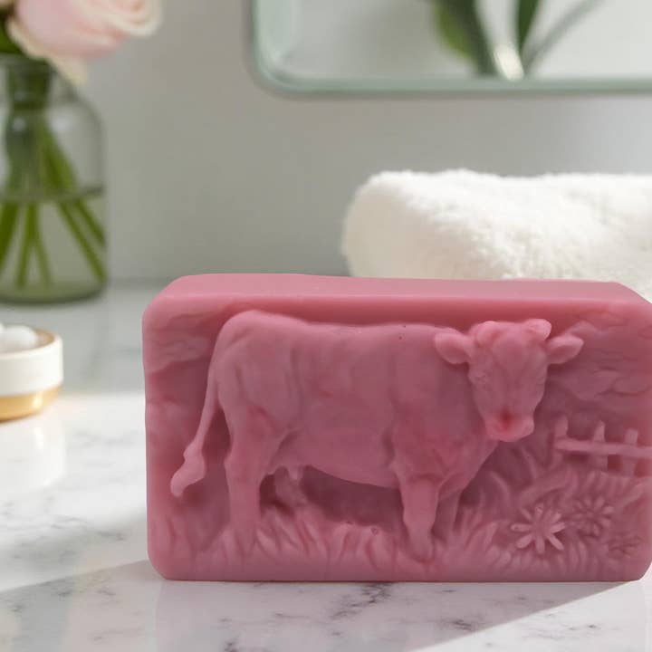 Barnyard Cow Soap Bar for wholesale by Simply Southern Homemade