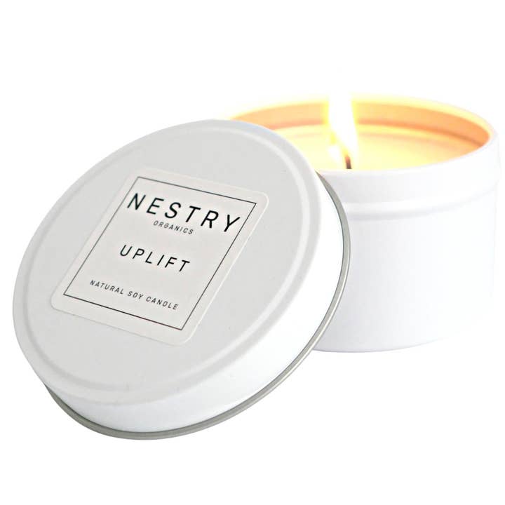 Uplift Travel Tin Candle | 100g for wholesale by Nestry