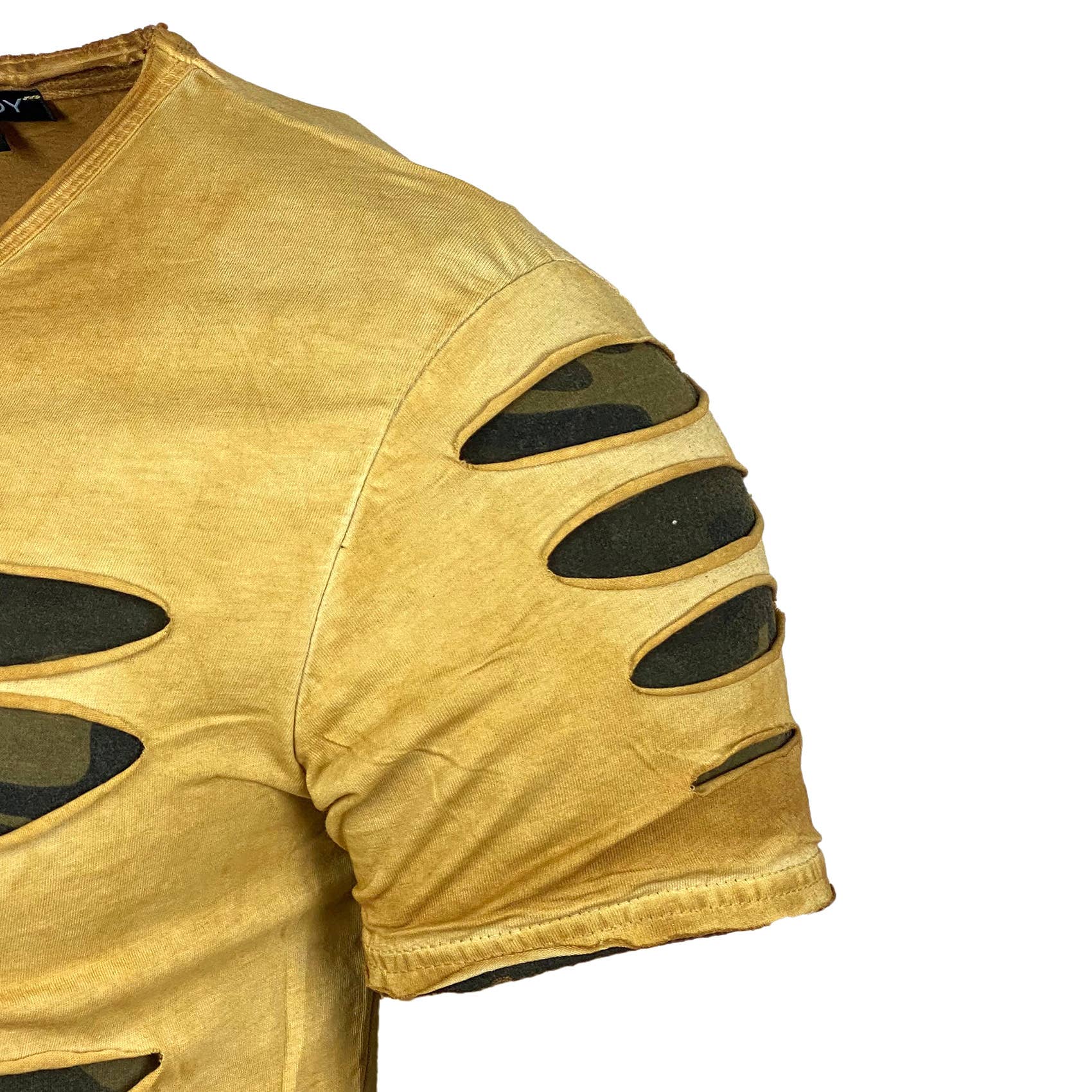 SUBLIMINAL MODE – wholesale T-shirt – men's – Washed Cotton Short Sleeve T shirt - BX05310