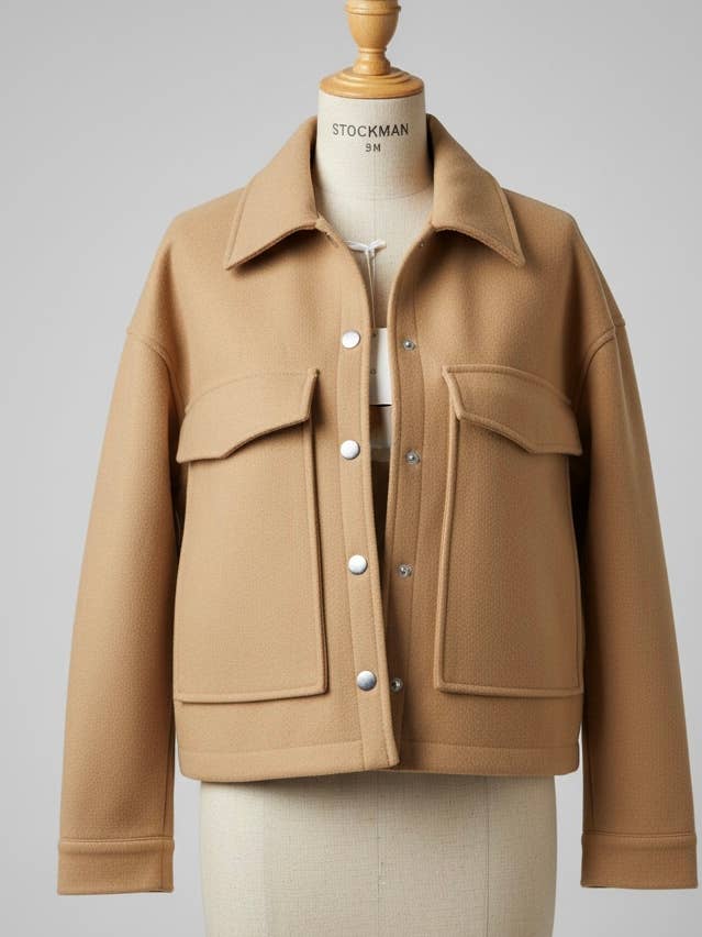 Classic overshirt short jacket - Orice for wholesale by Orice