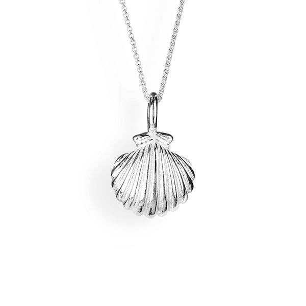 Pendentif coquillage mini Sealife en argent pour la vente par Heartbreaker designd by Drachenfels