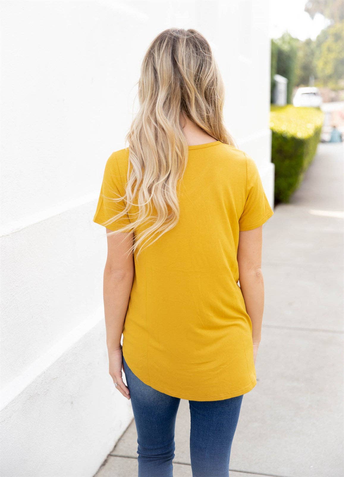 Tickled Teal - Wholesale Blouse - Women's - The V-neck Bliss Top18