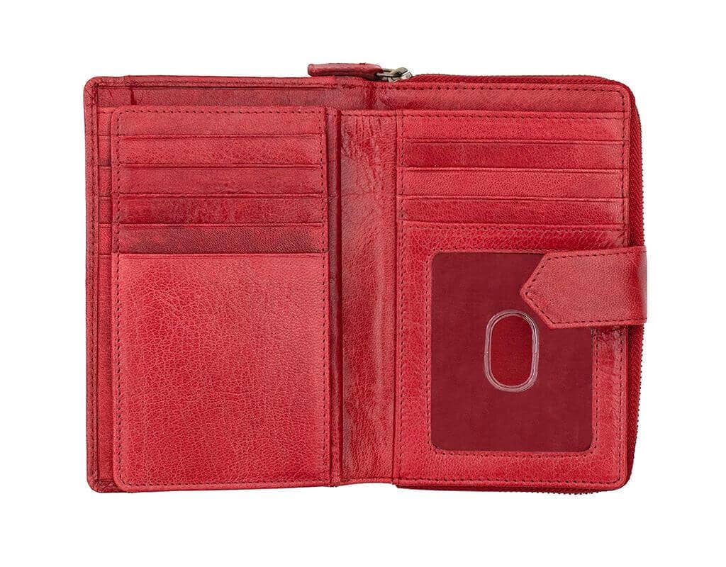 PRIMEHIDE - Wholesale Wallet - Women's - Arizona Leather Bifold Purse - 360218
