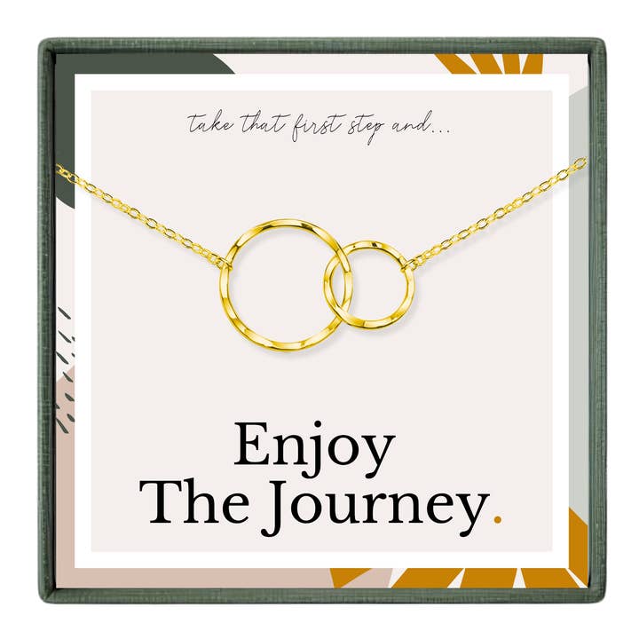 New Beginnings Necklace Gift for Her - Gold or Silver for wholesale by hope love shine
