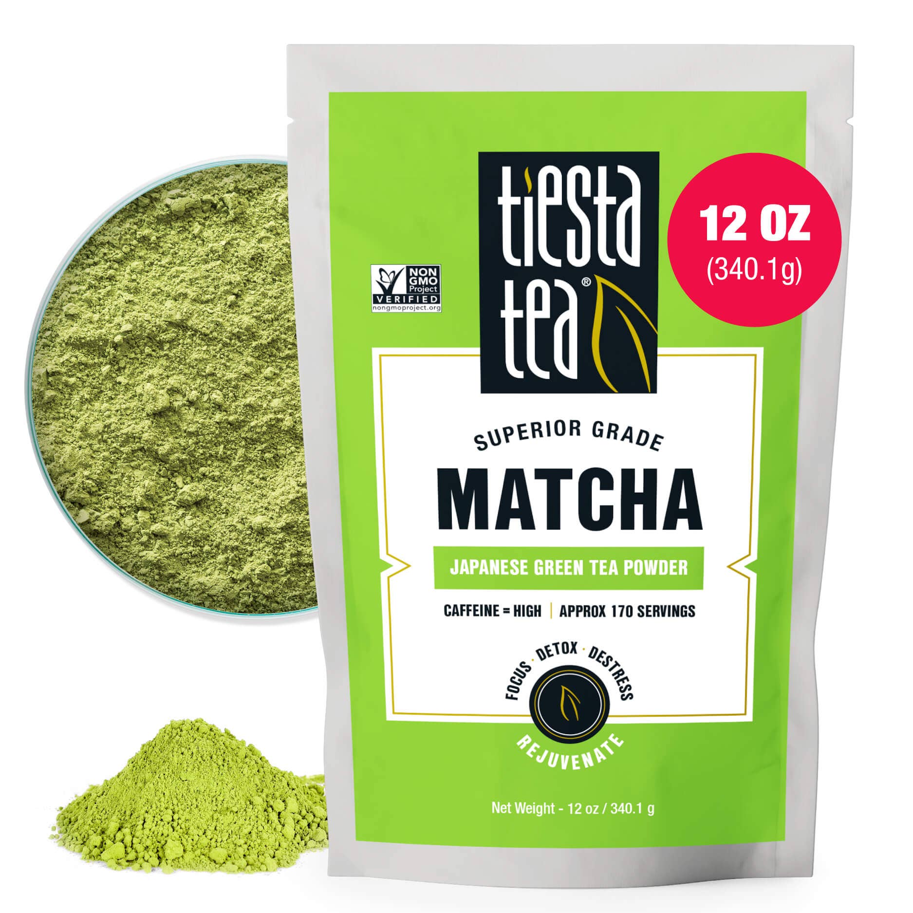 Tiesta Tea Company (loose leaf teas & accessories) - Vente Thés santé/détox - Matcha de qualité supérieure - Poudre de thé vert japonais8