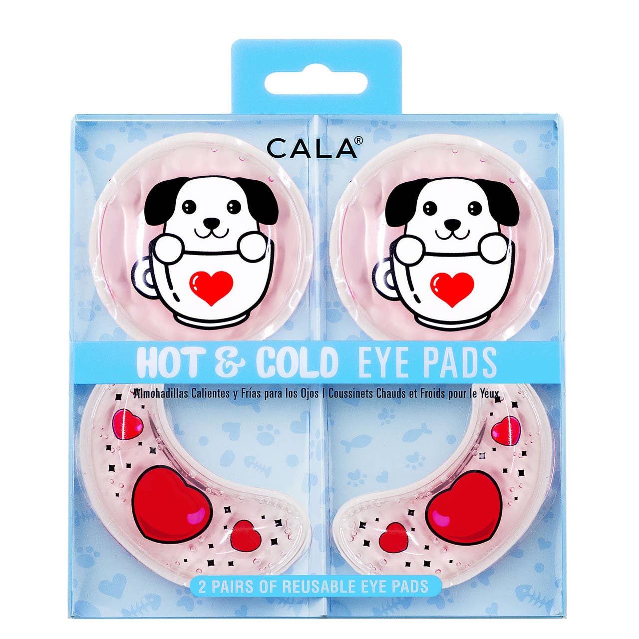 Best Beauty Group - Wholesale Eye Treatment Mask - CALA Hot and Cold Circle Reusable Eye Pads1