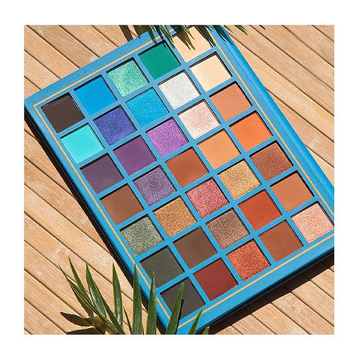 PINEAPPLE Beauty - Wholesale Eyeshadow Palette - Beauty Creations BCE12 35-Color Eyeshadow Palette Elsa