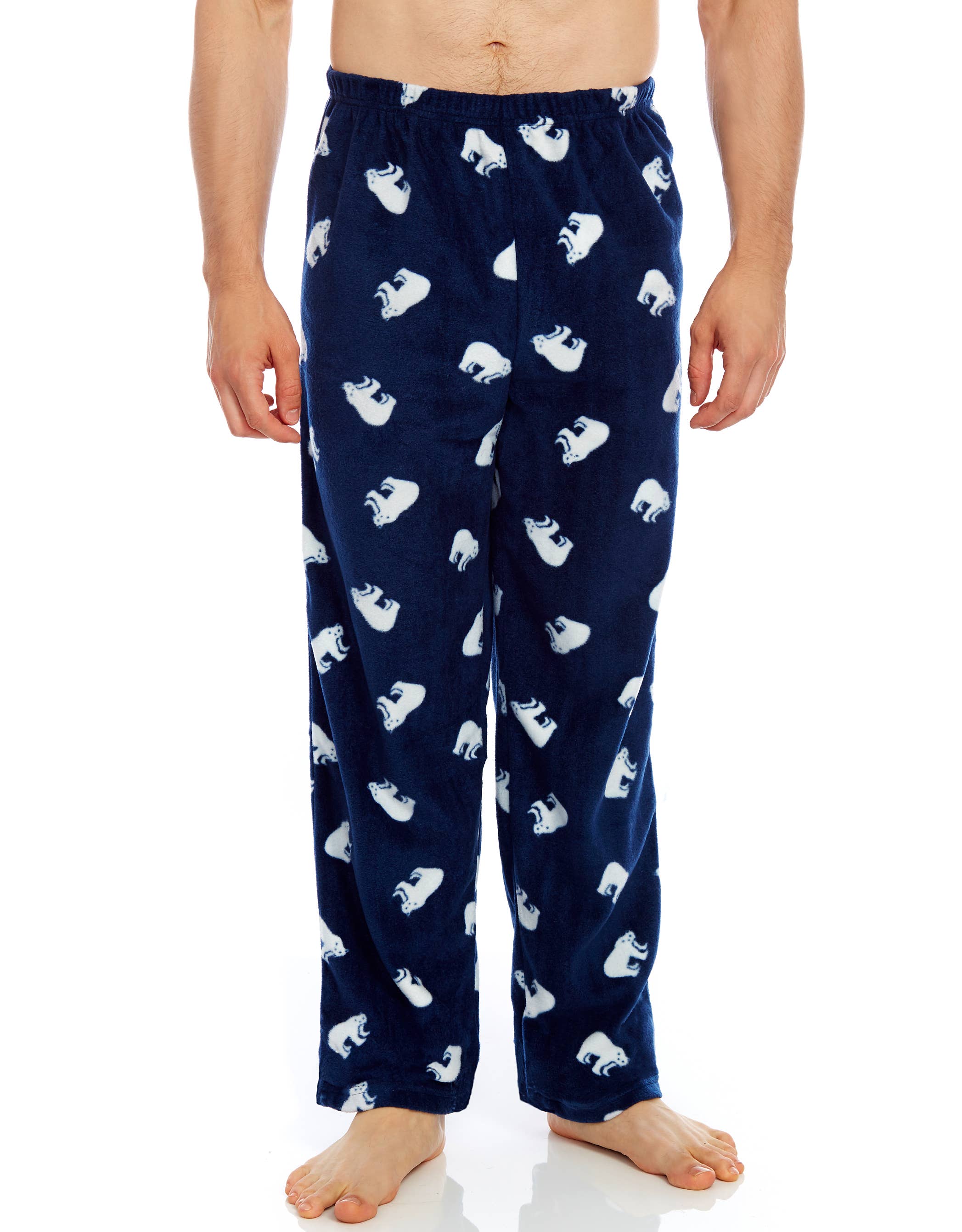 Leveret Pajamas - Wholesale Sleepwear Bottom - Men's - Mens Fleece Pants for Winter