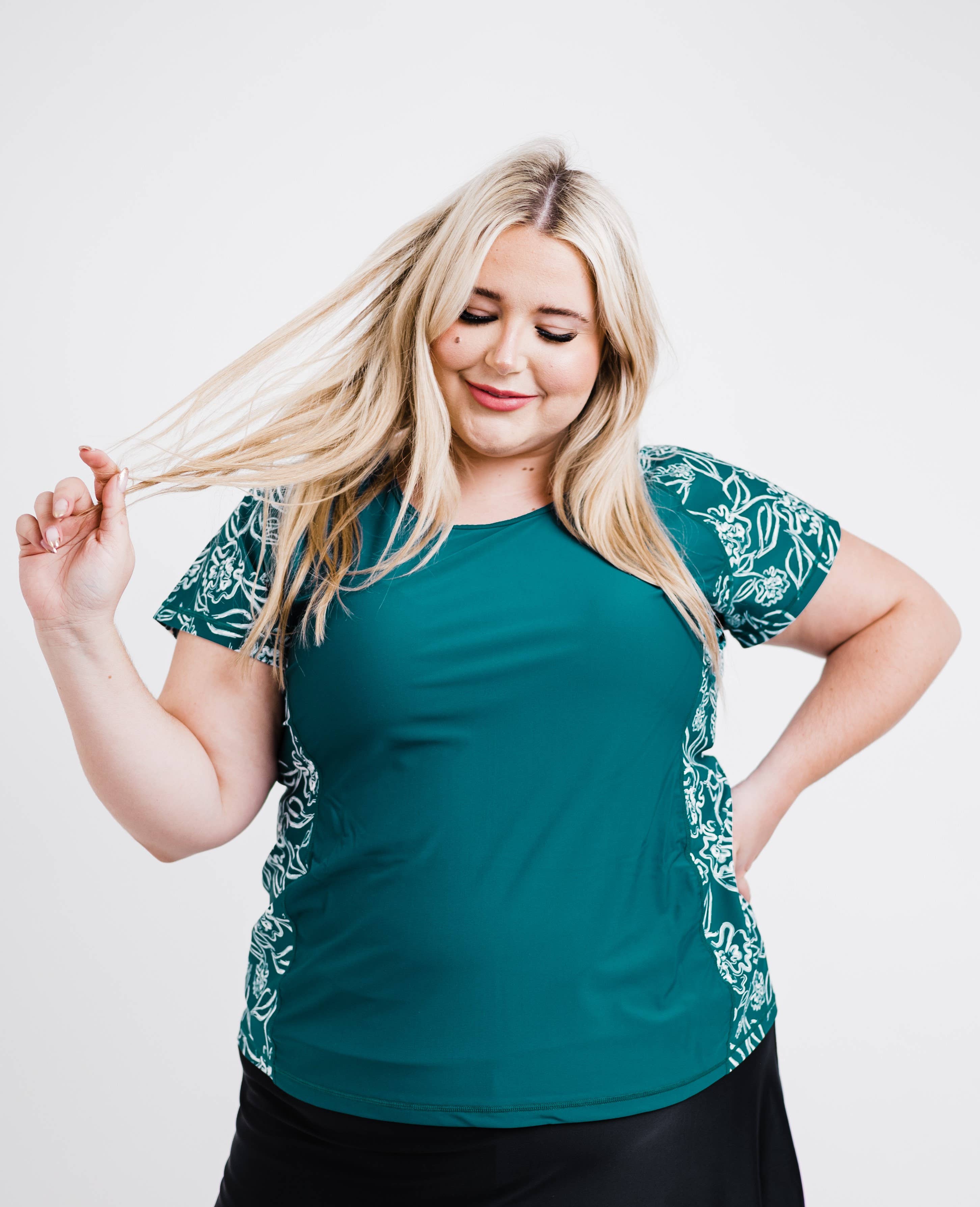 Calypsa – wholesale Swim top – Women's – Loose Fit Adele Swim Top30